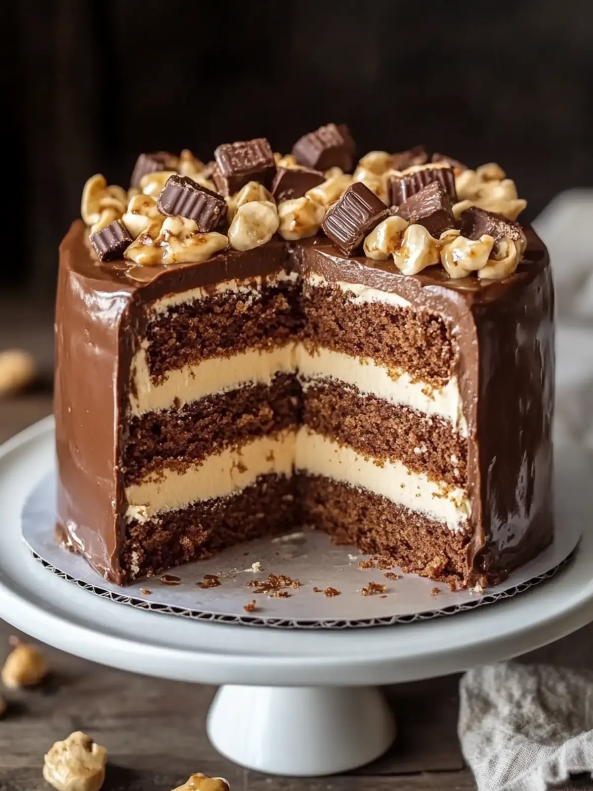 Decadent Snickers Cake Recipe to Make You Smile Every Slice 3 Snickers Cake