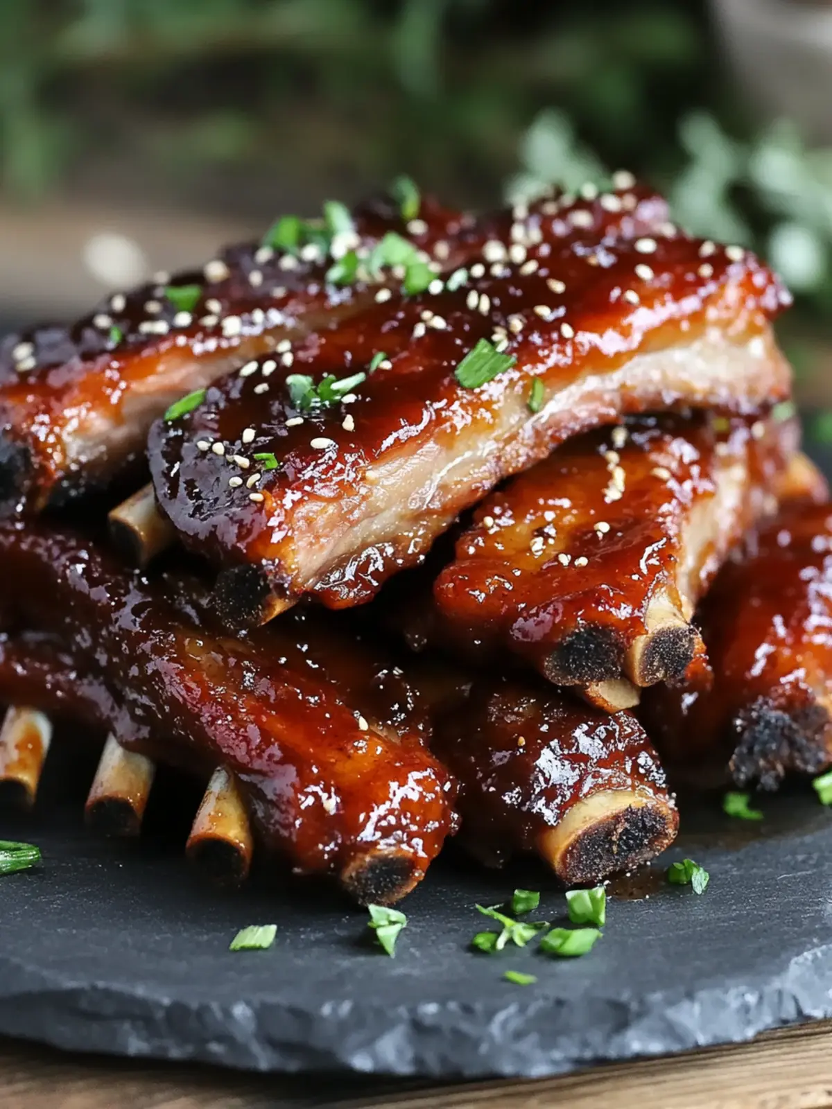 Fall-Off-The-Bone Slow Cooker Honey Garlic Pork Ribs Recipe 2 Slow Cooker Honey Garlic Pork Ribs