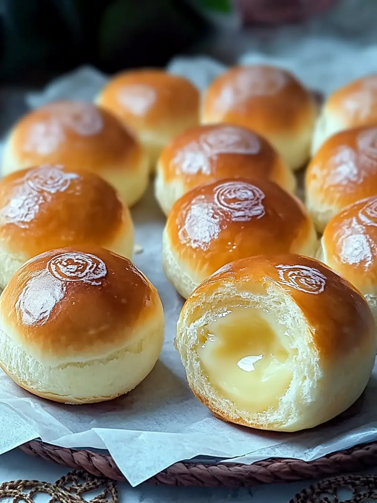 Baked Custard Buns: Your New Favorite Comfort Food Delight 3 Baked Custard Buns