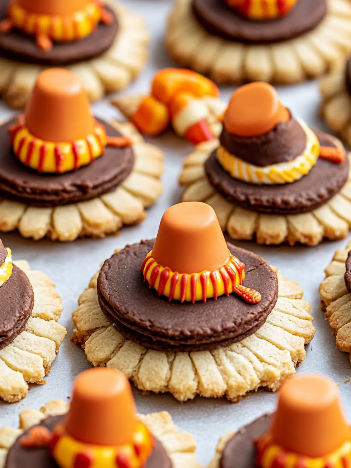 Delicious Pilgrim Hat Cookies to Delight Your Thanksgiving! 3 Pilgrim Hat Cookies