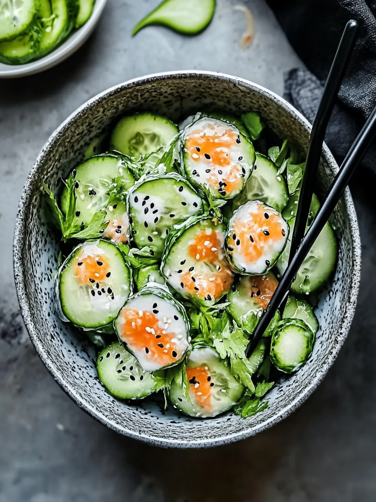 Sushi Cucumber Salad: Refreshing Low-Carb Recipe You’ll Love 4 Sushi Cucumber Salad