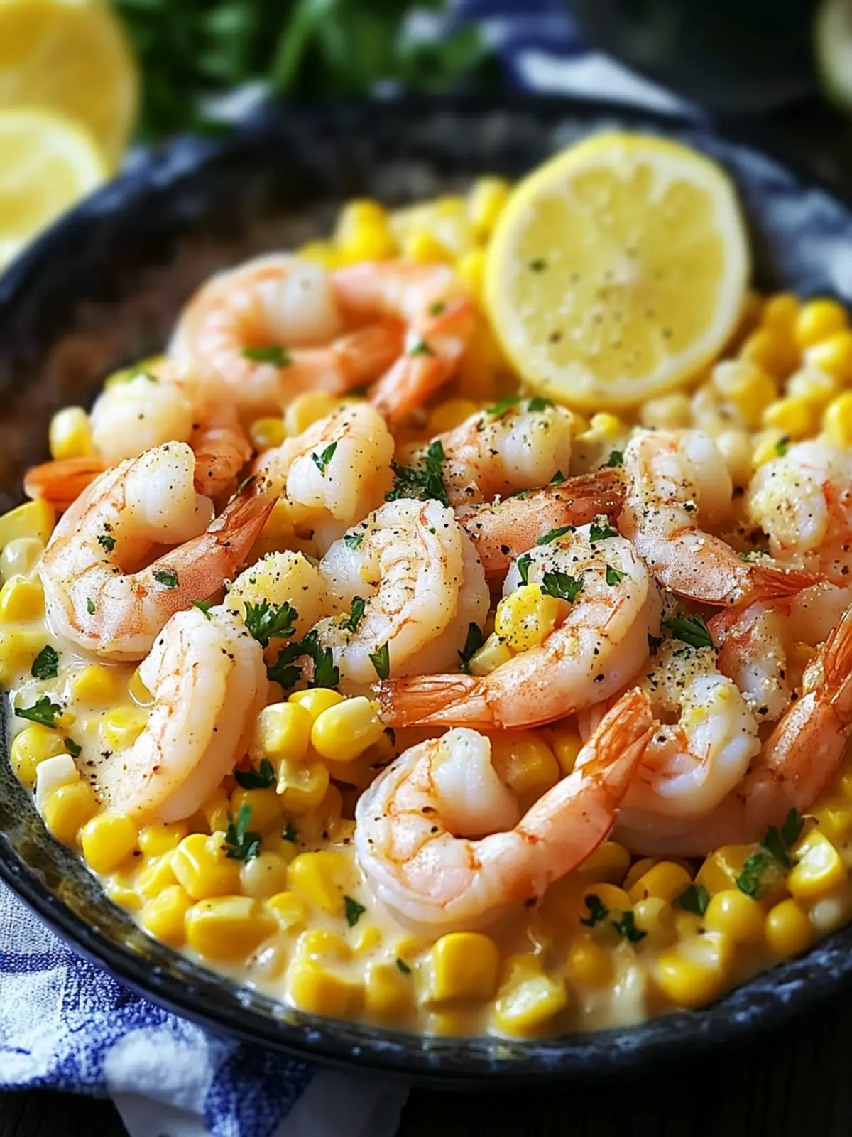 Shrimp and Creamed Corn