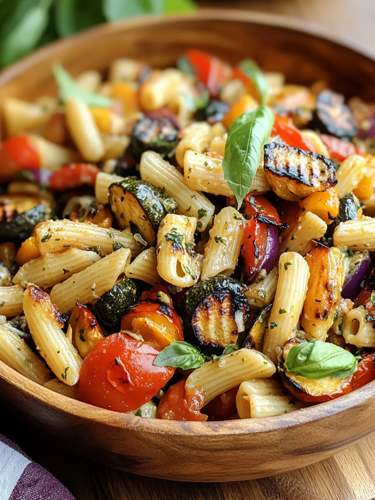Grilled Ratatouille Pasta Salad for Flavorful Summer Days 2 Grilled Ratatouille Pasta Salad