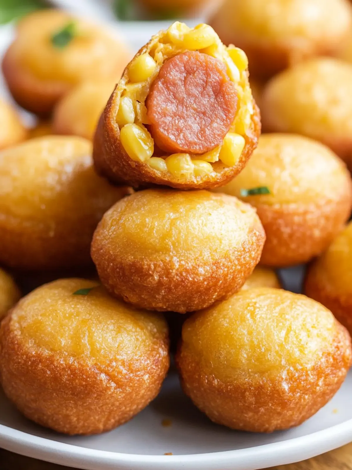 Mini Corn Dog Bites: Easy, Fun Snacks for Everyone! 4 Mini Corn Dog Bites