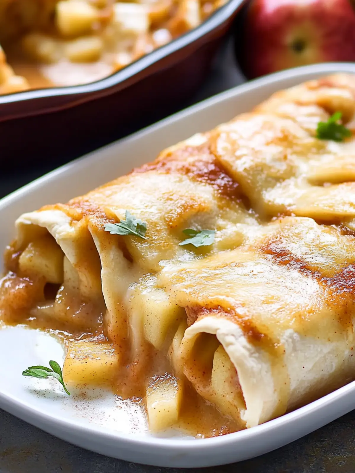 Delicious Apple Pie Enchiladas for a Fun Dessert Twist 3 Apple Pie Enchiladas