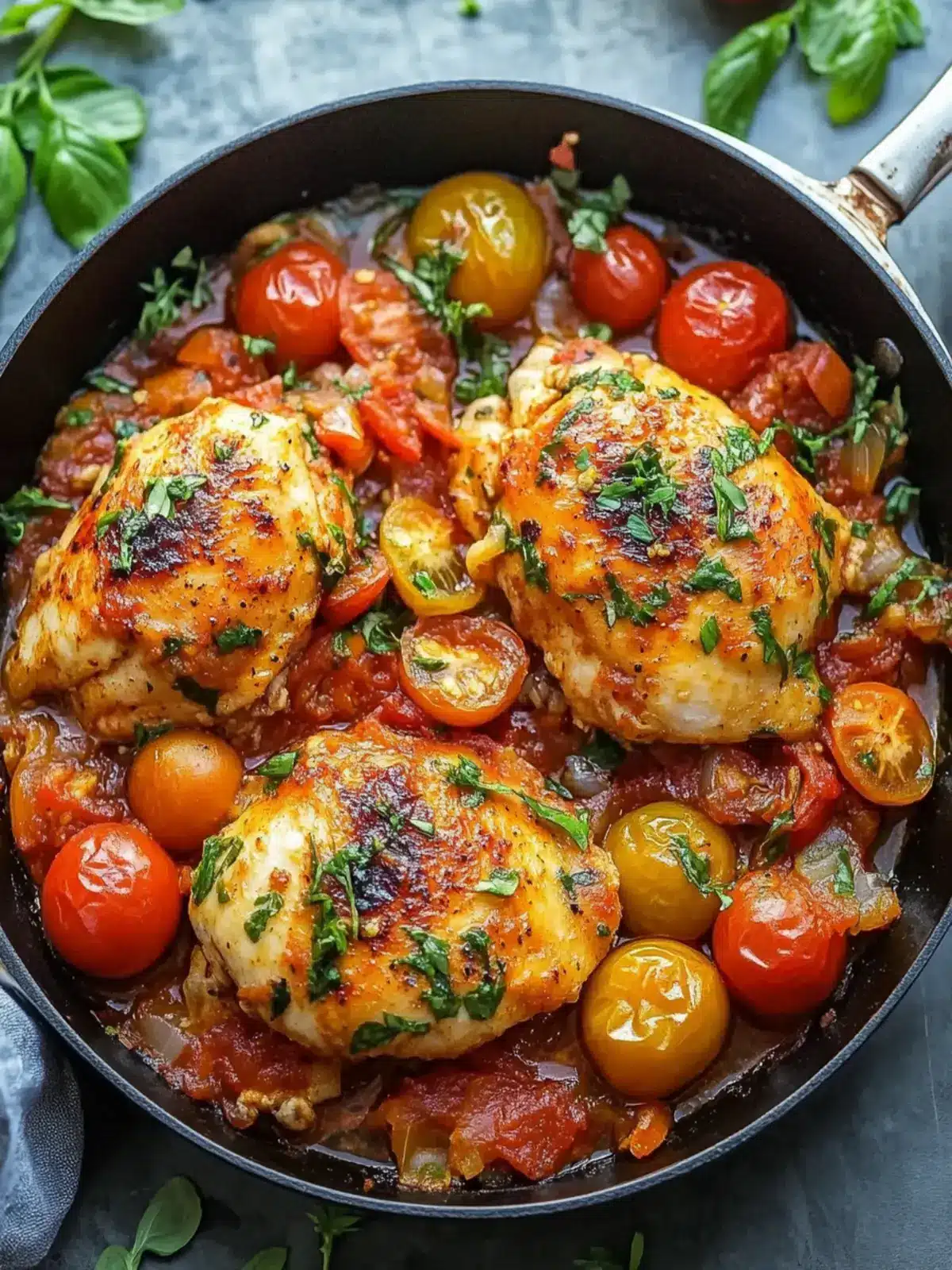 Skillet Tomato Chicken: Your Quick Flavor-Packed Dinner Solution 5 Skillet Tomato Chicken