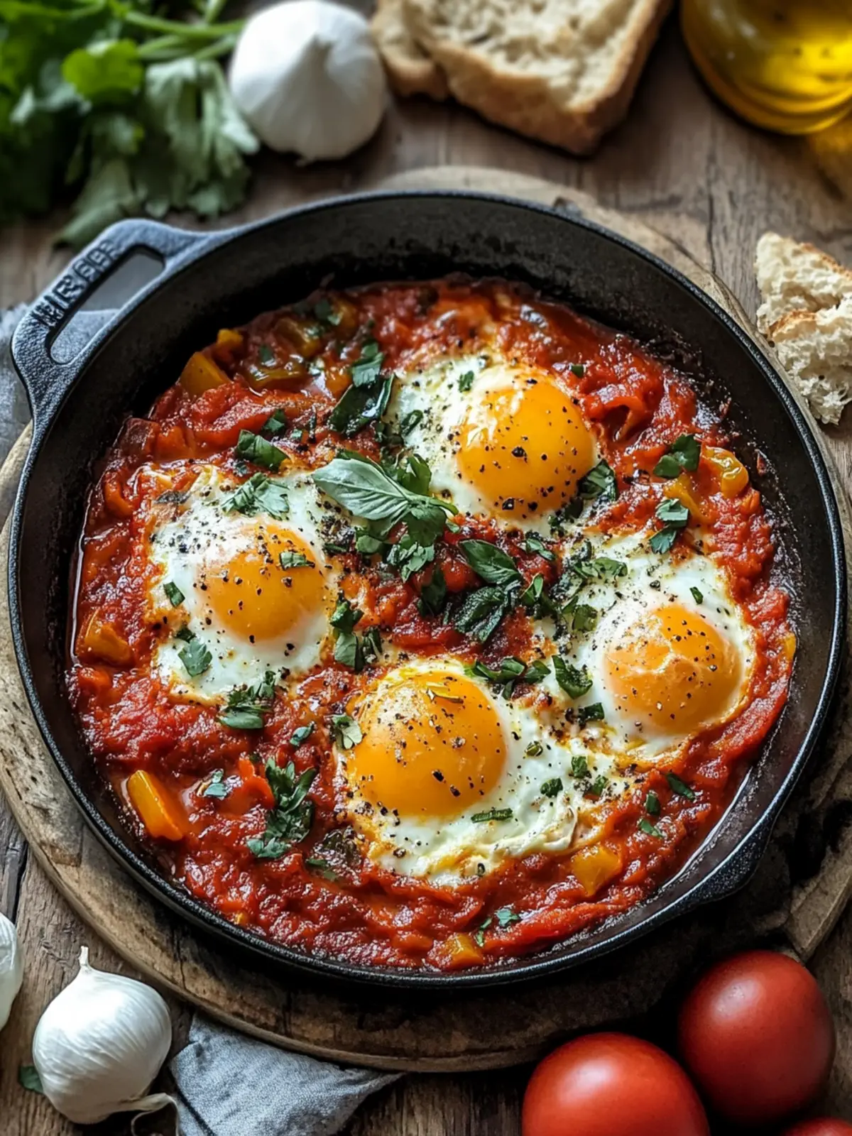 Classic Shakshuka: A Flavor-Packed One-Pan Wonder 3 Classic Shakshuka