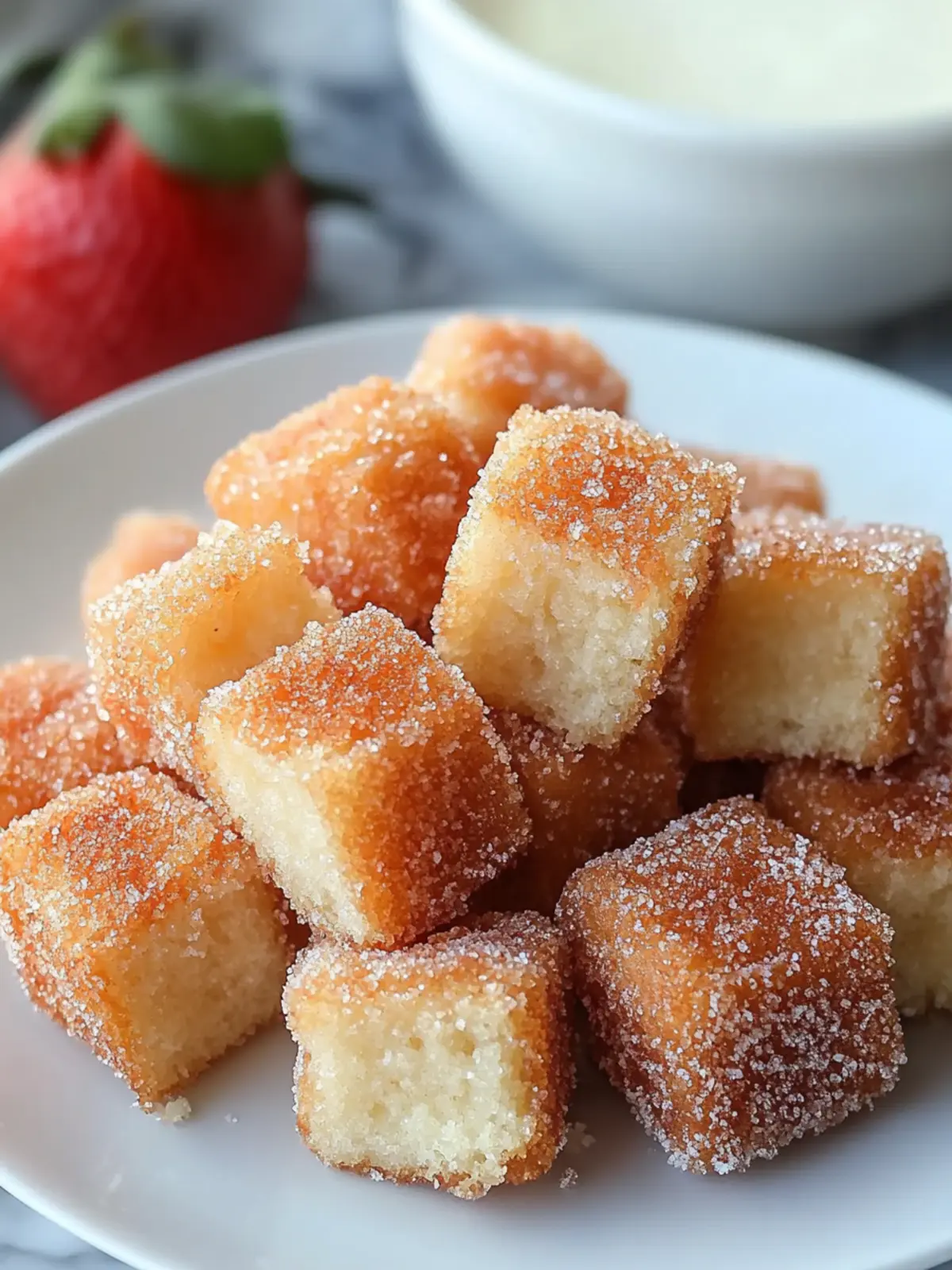 Tasty Angel Cake Churro Bites for Irresistible Dessert Bliss 2 Tasty Angel Cake Churro Bites