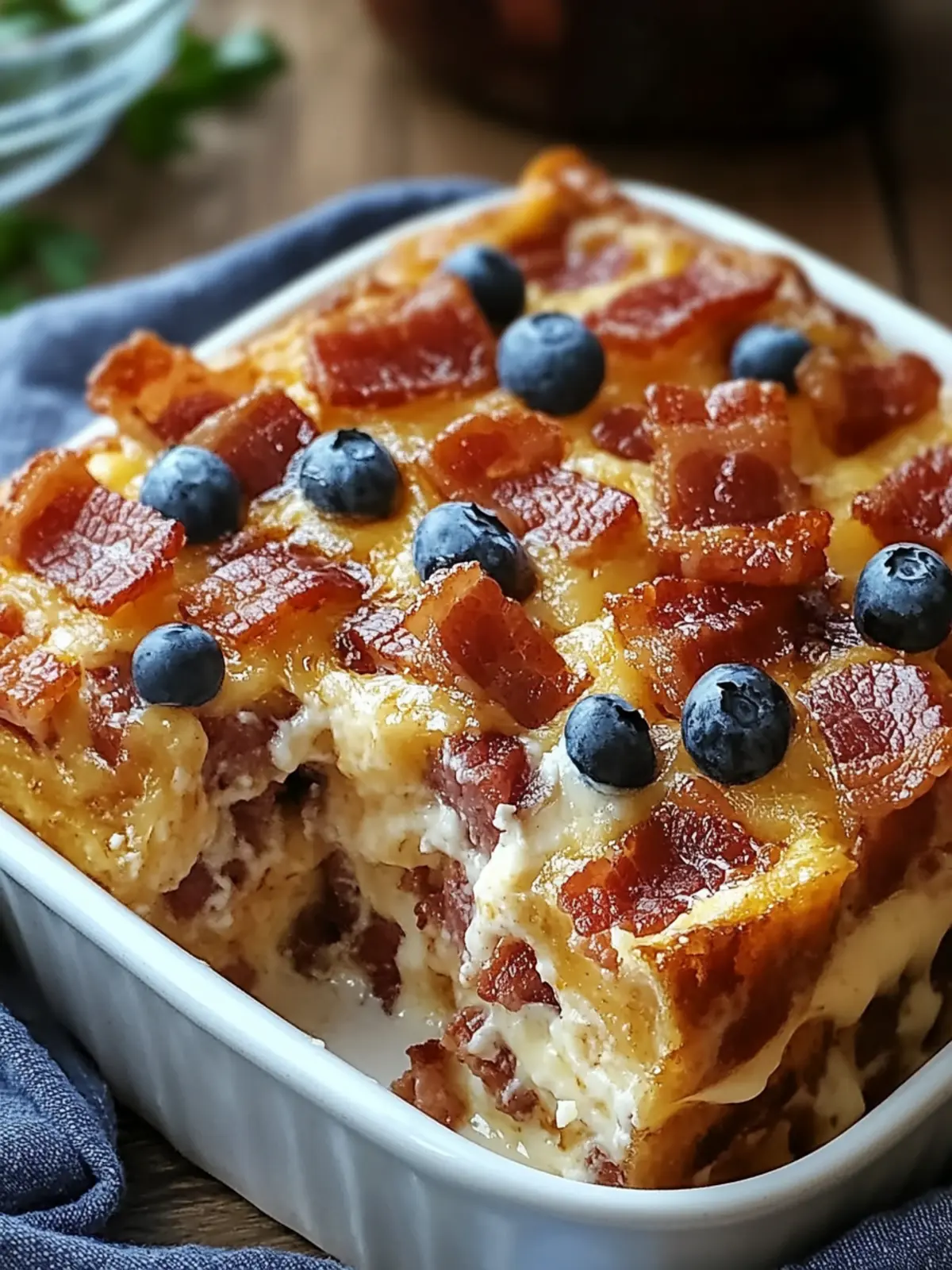 Maple Bacon Breakfast Casserole
