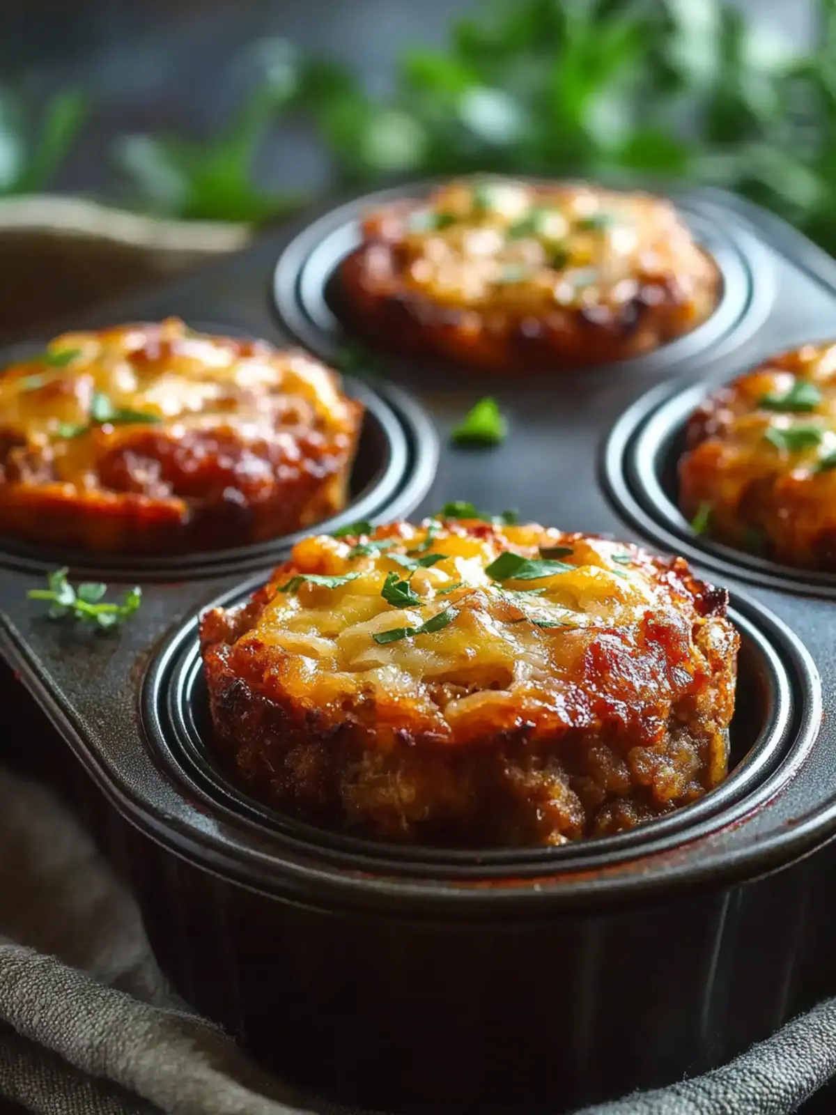 Muffin Tin Meatloaves