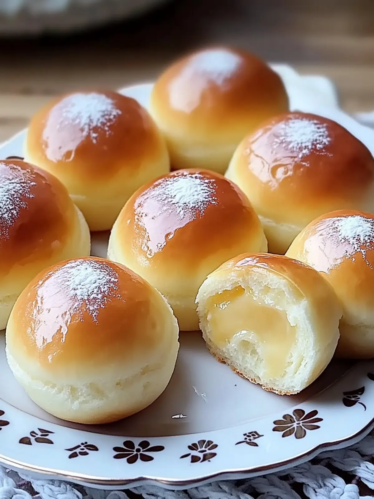 Baked Custard Buns: Your New Favorite Comfort Food Delight 4 Baked Custard Buns
