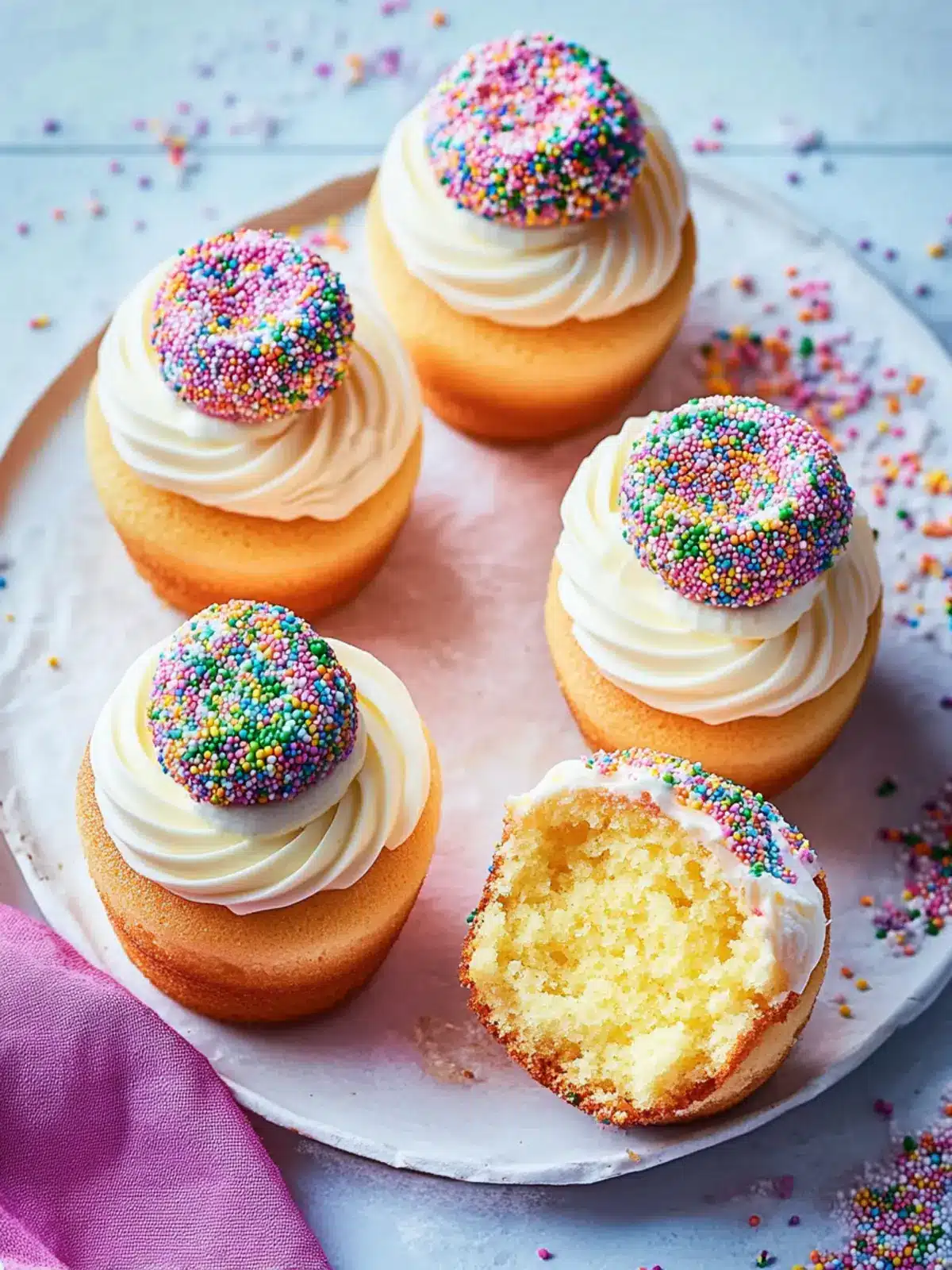 Pride mini cakes