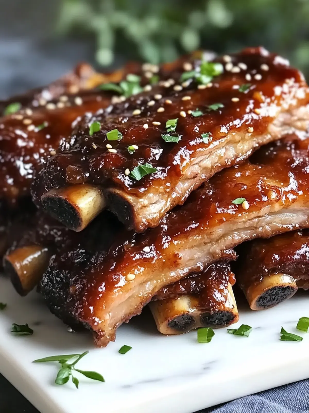 Fall-Off-The-Bone Slow Cooker Honey Garlic Pork Ribs Recipe 4 Slow Cooker Honey Garlic Pork Ribs