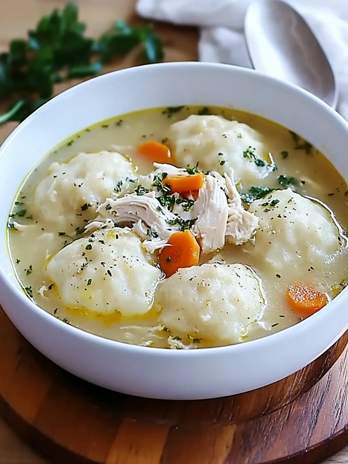 Creamy Chicken Dumpling Soup for Warmth and Comfort Today 3 Creamy Chicken Dumpling Soup