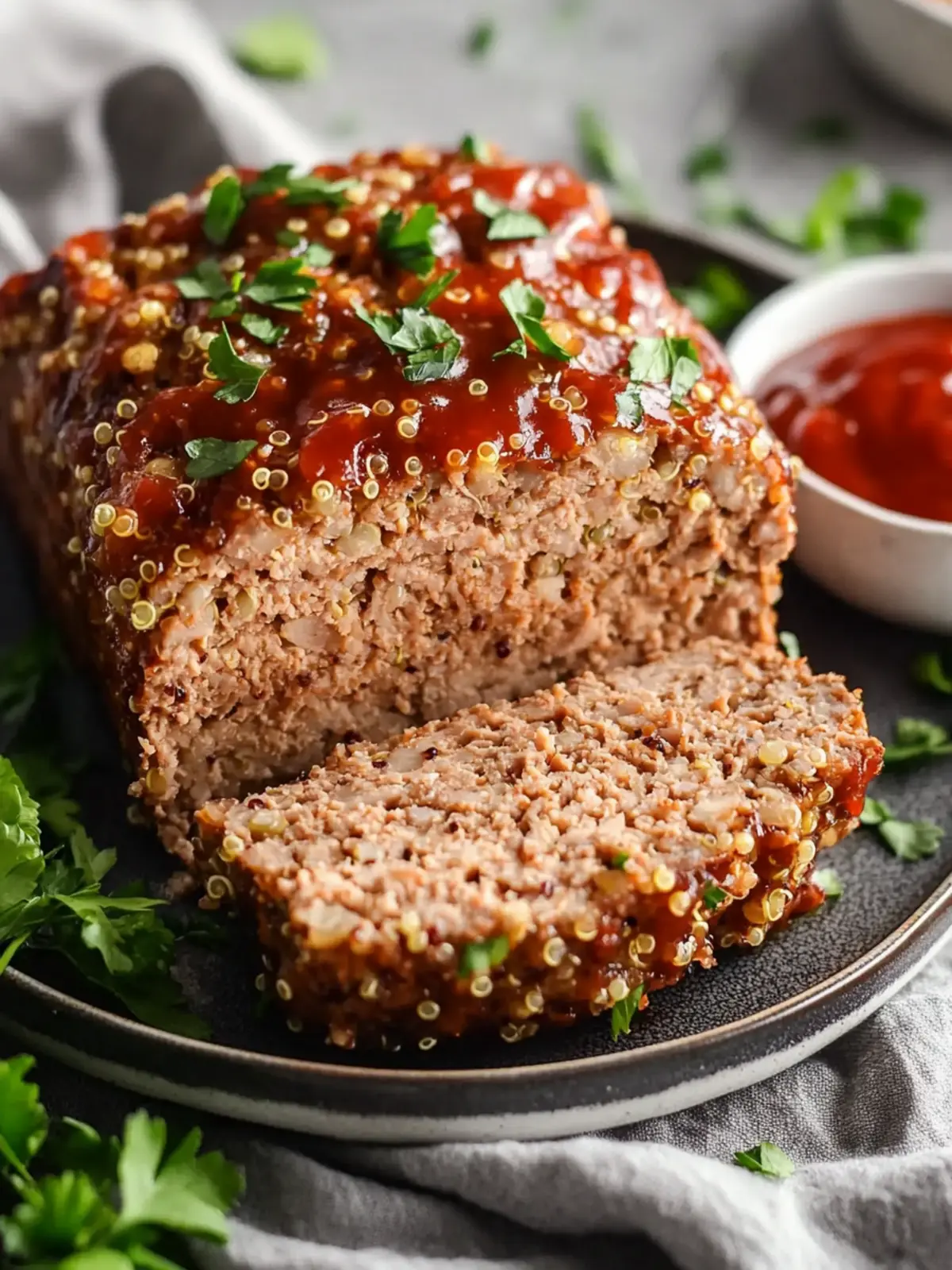 Juicy Turkey Quinoa Meatloaf: Comfort Food Redefined 4 Juicy Turkey Quinoa Meatloaf