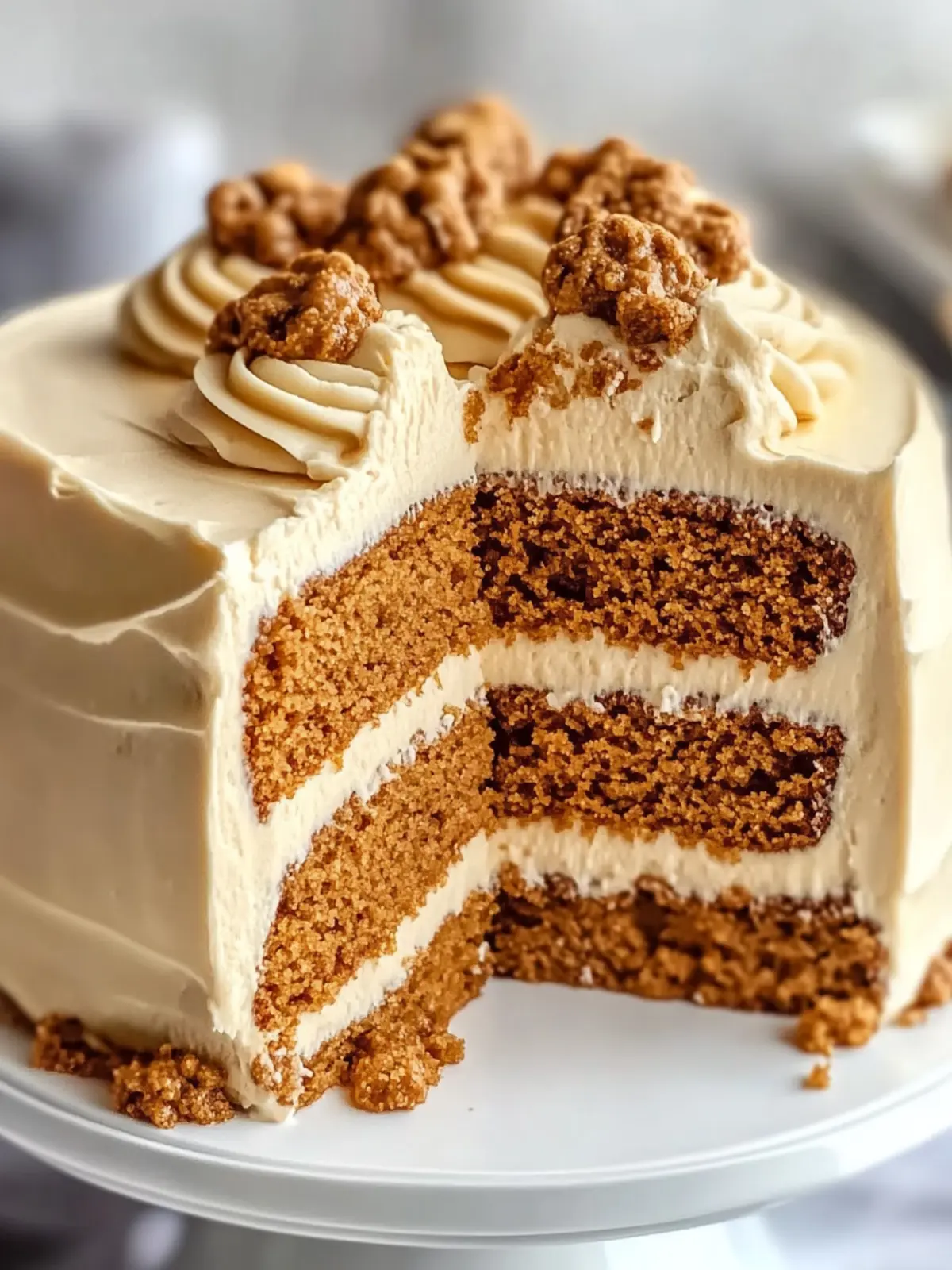 Irresistible Biscoff Cookie Butter Cake You Must Try Today 4 Biscoff Cookie Butter Cake