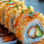 Crispy Shrimp Tempura Roll: A Homemade Sushi Delight 9 Crispy Shrimp Tempura Roll
