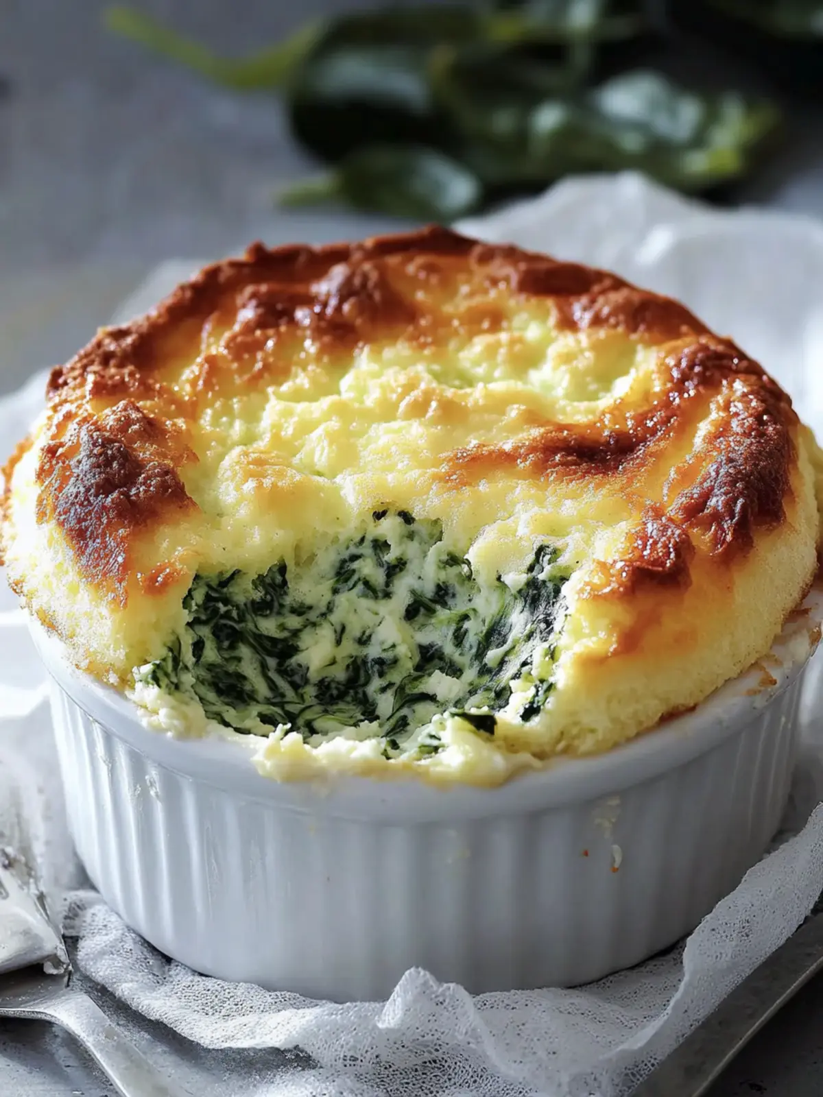 Light Spinach Soufflé: A Fluffy Comfort Food Delight 5 Light Spinach Soufflé
