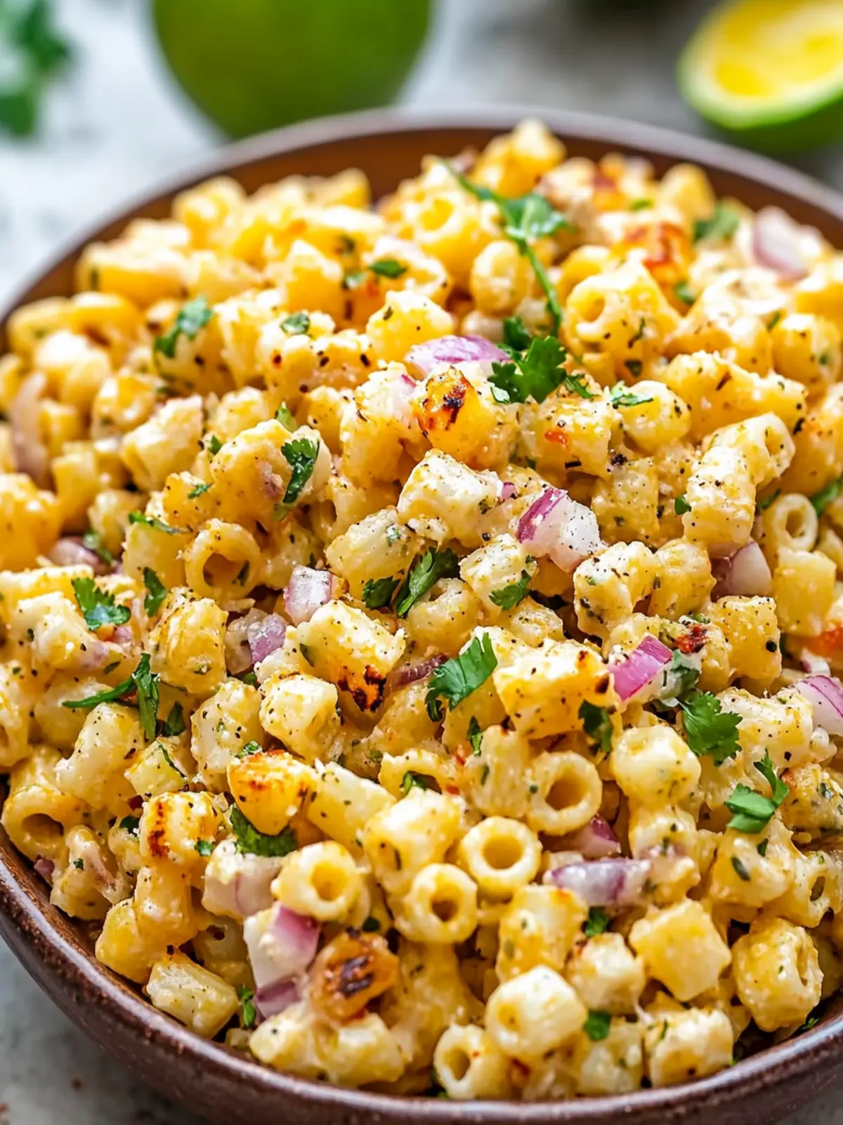 Zesty Elote Pasta Salad: Fresh Flavors in Every Bite! 4 Elote Pasta Salad