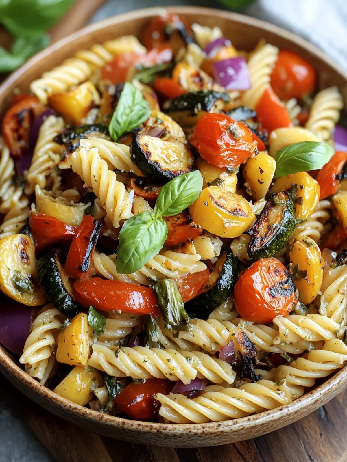 Grilled Ratatouille Pasta Salad for Flavorful Summer Days 5 Grilled Ratatouille Pasta Salad
