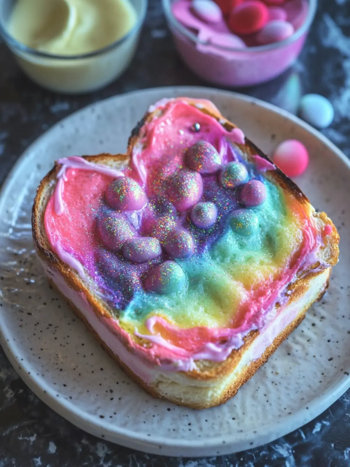 Vibrant Breakfast Unicorn Toast That Sparks Joy in Mornings 4 Breakfast Unicorn Toast