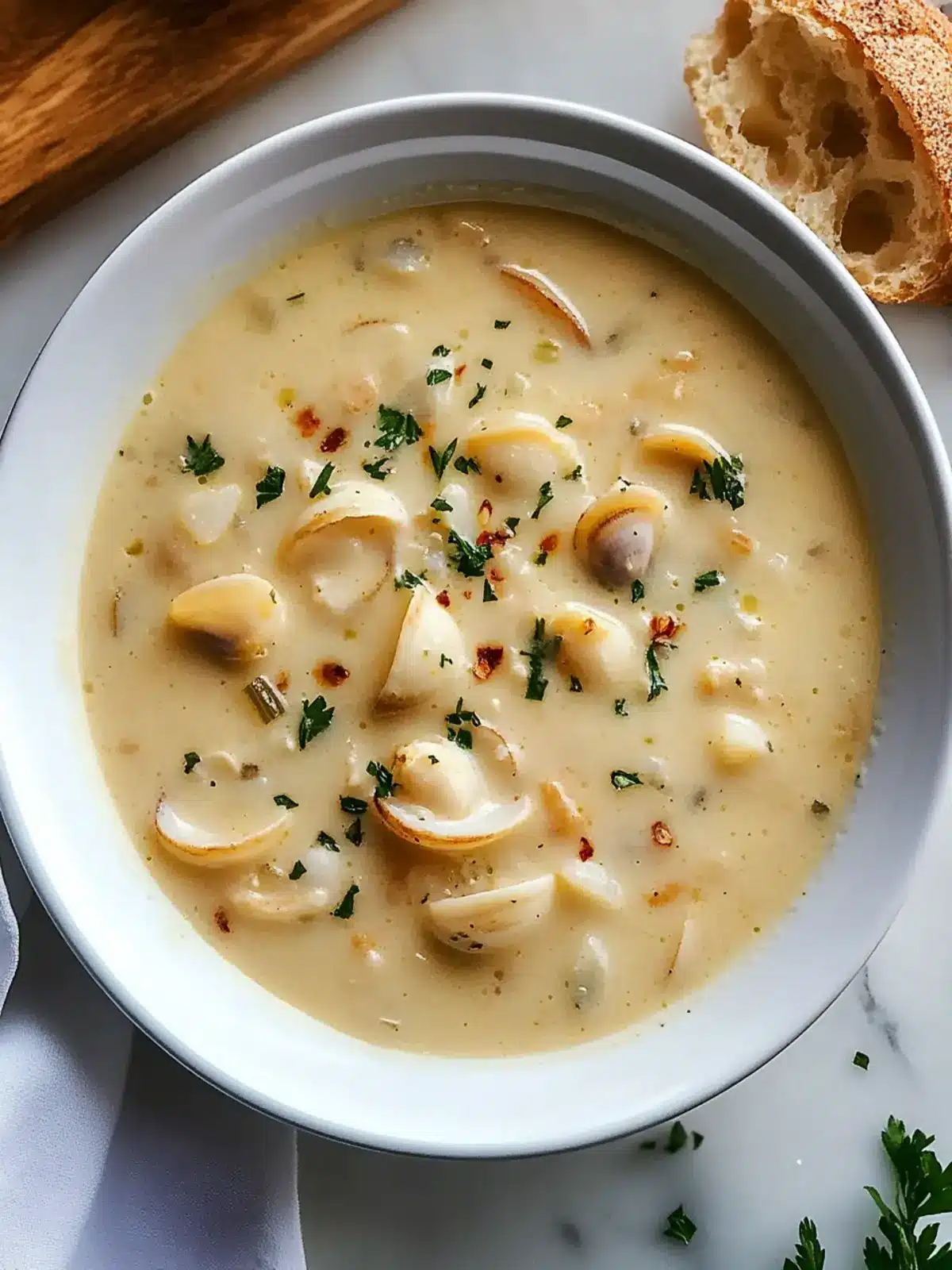 Simple Creamy Clam Chowder Ready in 30 Minutes for Cozy Nights 5 Creamy Clam Chowder