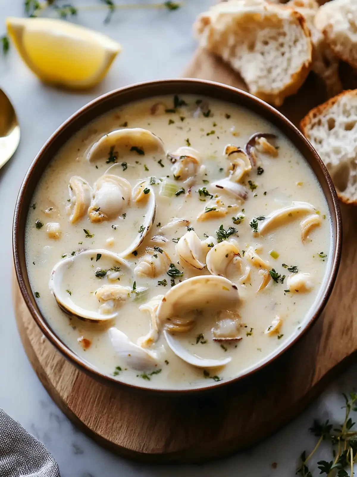 Simple Creamy Clam Chowder Ready in 30 Minutes for Cozy Nights 2 Creamy Clam Chowder