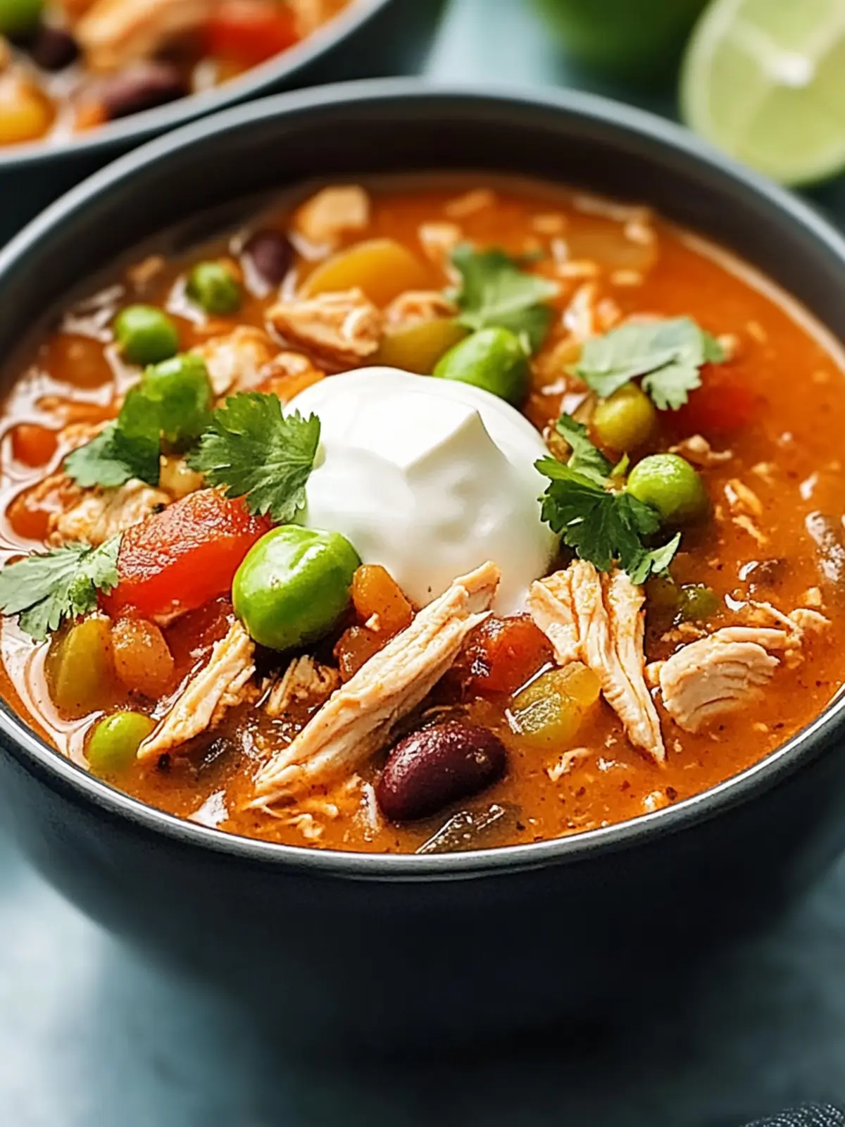 Savory Chicken Chili