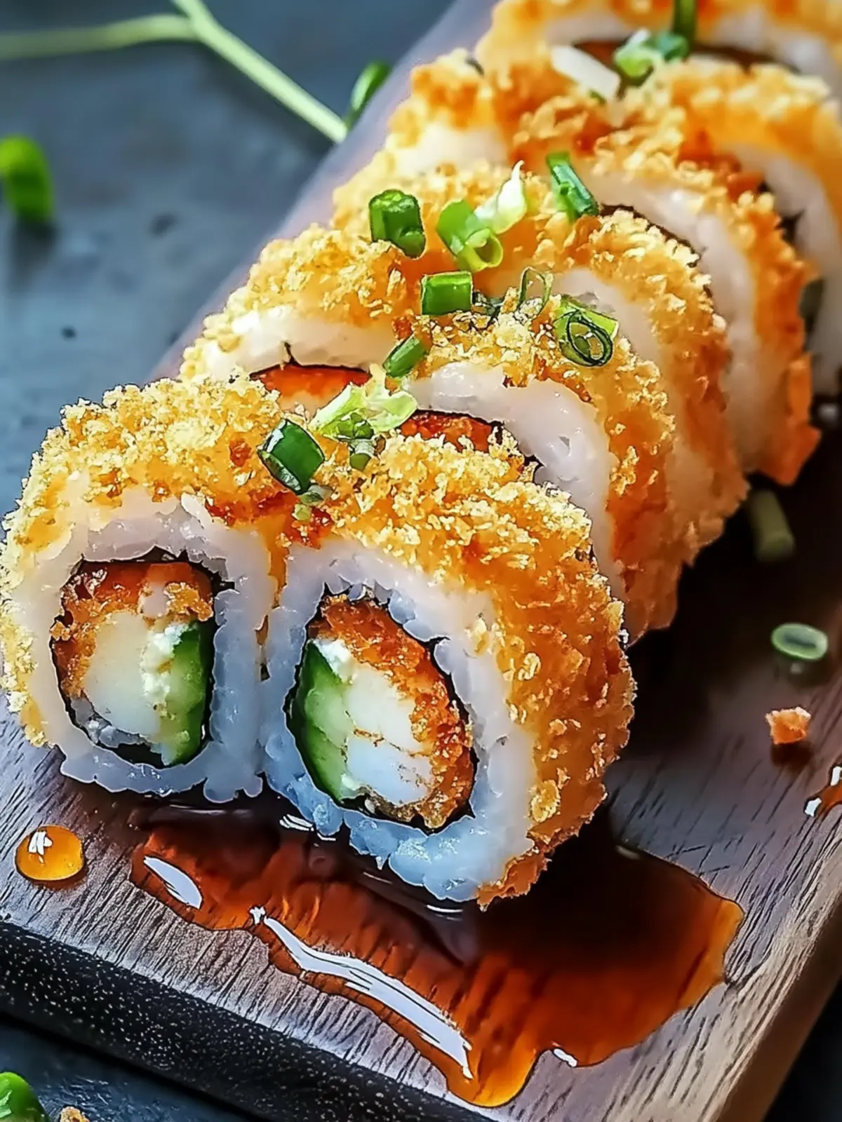 Crispy Shrimp Tempura Roll: A Homemade Sushi Delight 4 Crispy Shrimp Tempura Roll