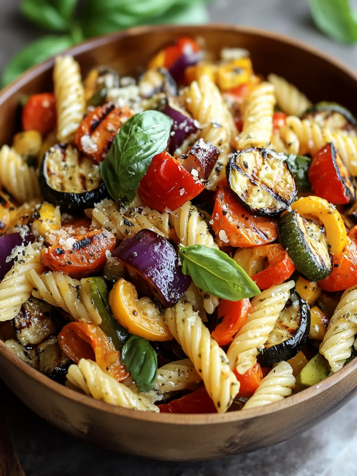 Grilled Ratatouille Pasta Salad for Flavorful Summer Days 4 Grilled Ratatouille Pasta Salad