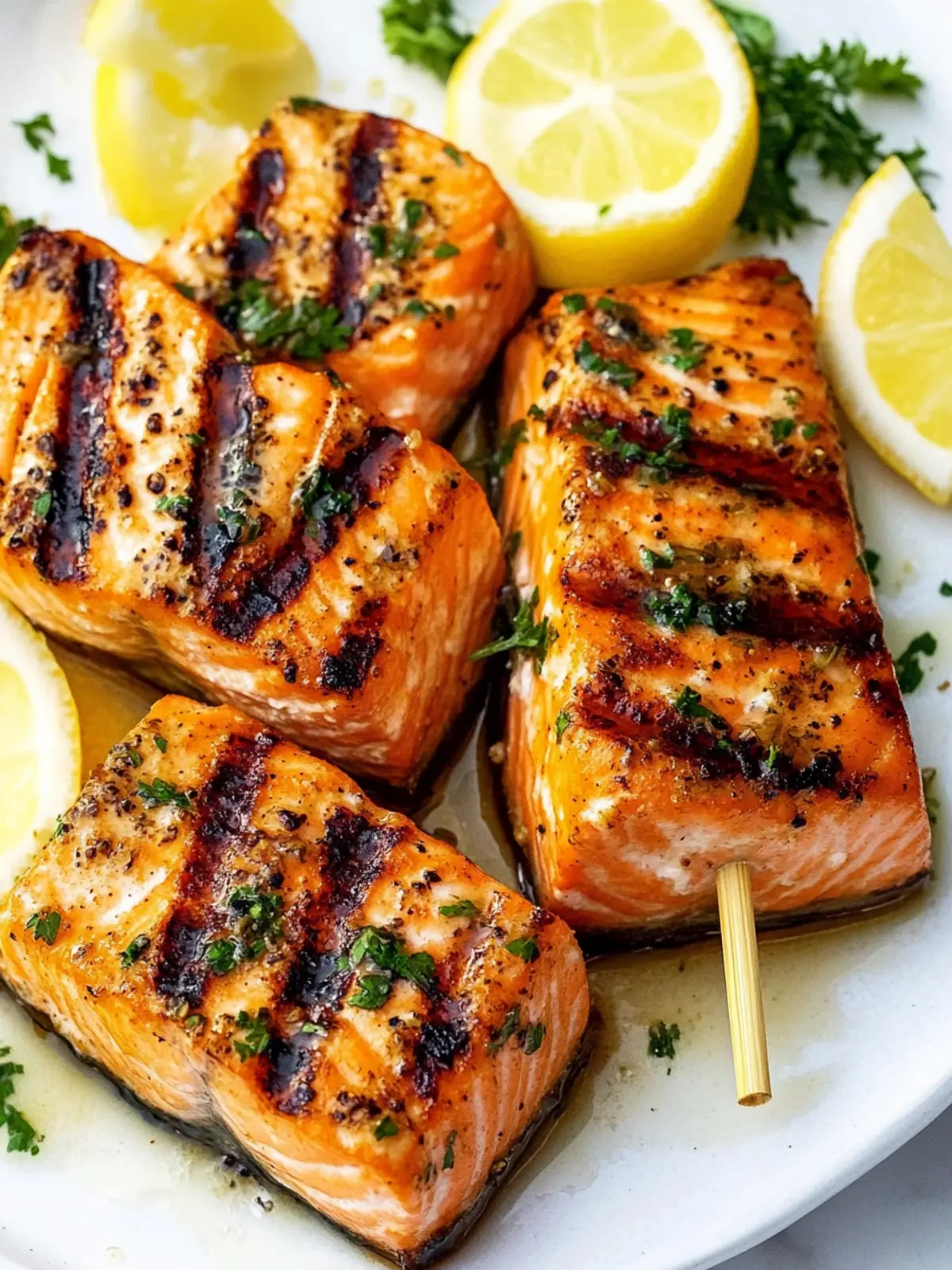 Delicious Grilled Salmon Skewers for Your Summer BBQ Bliss 4 Grilled Salmon