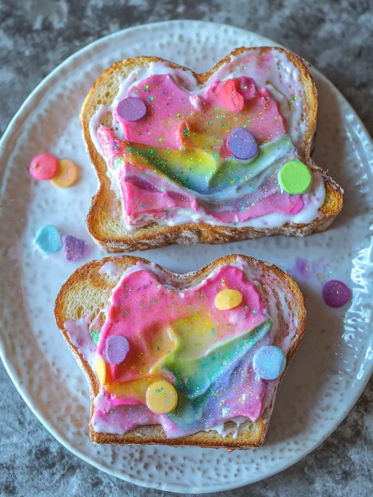 Vibrant Breakfast Unicorn Toast That Sparks Joy in Mornings 2 Breakfast Unicorn Toast