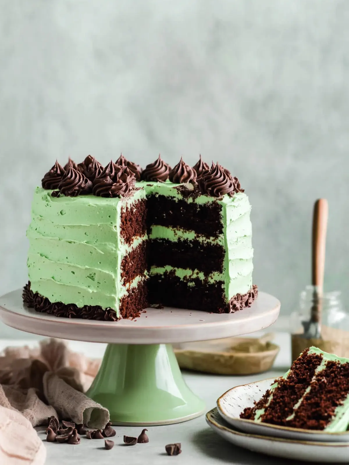 Andes Chocolate Mint Cake
