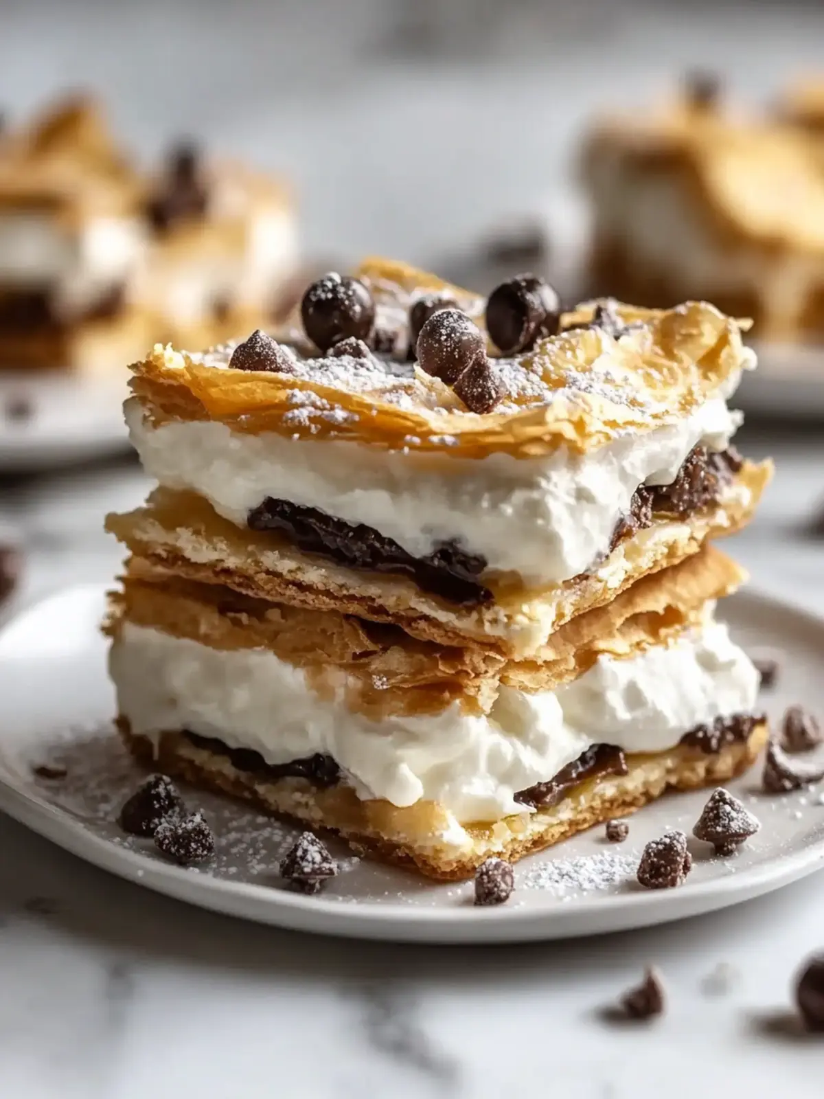 Classic Cannoli Squares: Easy Italian Treats for Any Occasion 2 Classic Cannoli Squares