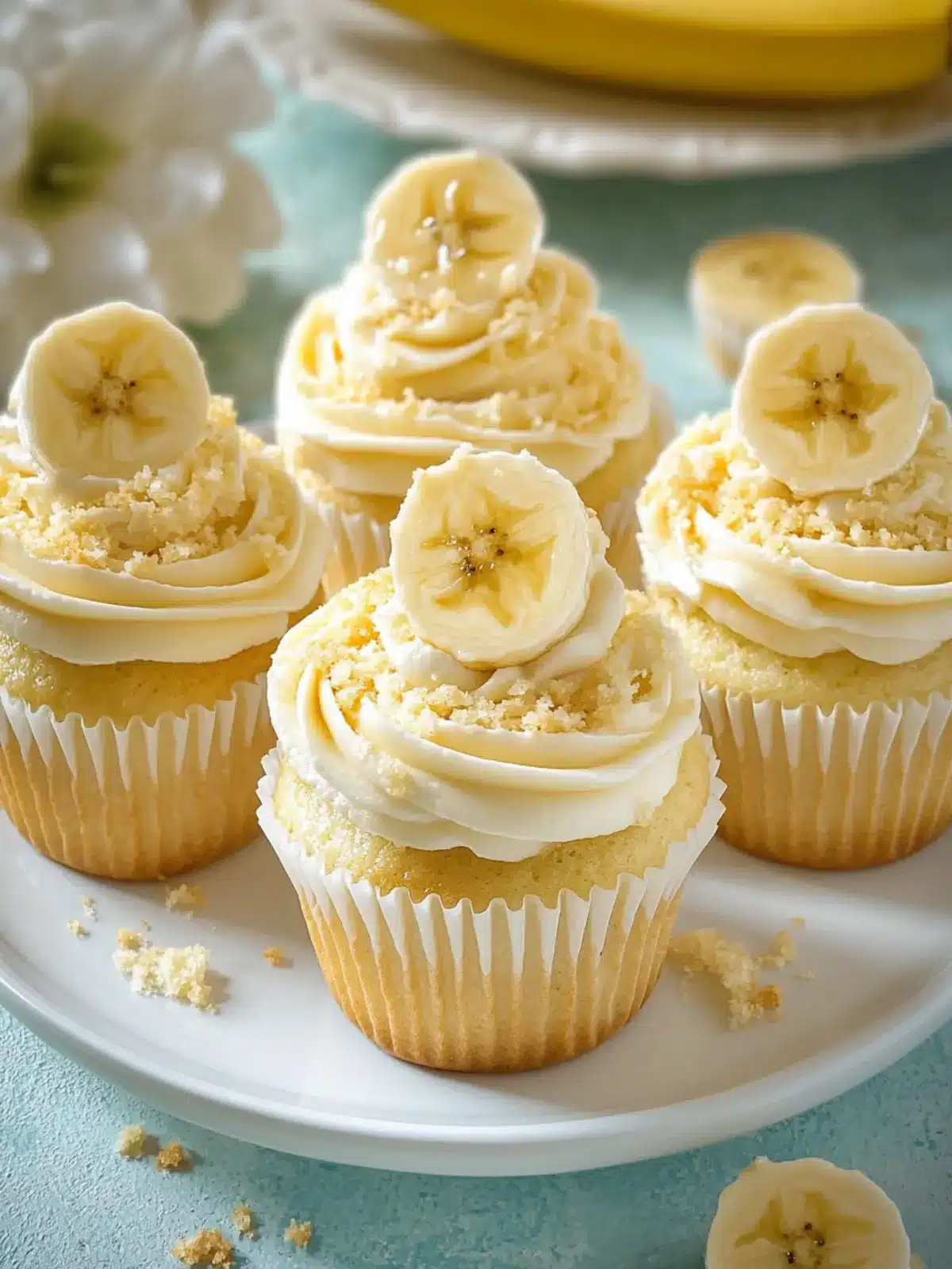 Delicious Banana Cream Cupcakes That’ll Brighten Your Day 5 Banana Cream Cupcakes