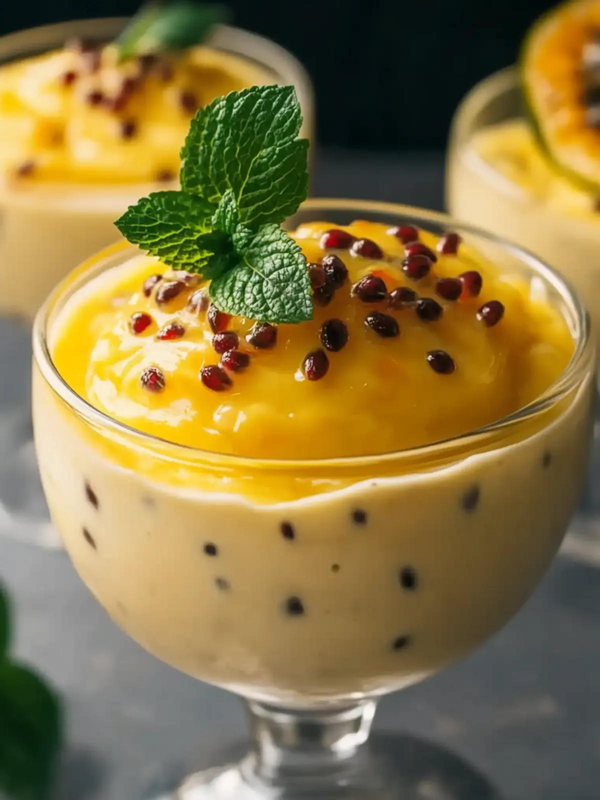 Creamy Passion Fruit Mousse That's Easy, Vegan, and Delicious 2 Creamy Passion Fruit Mousse