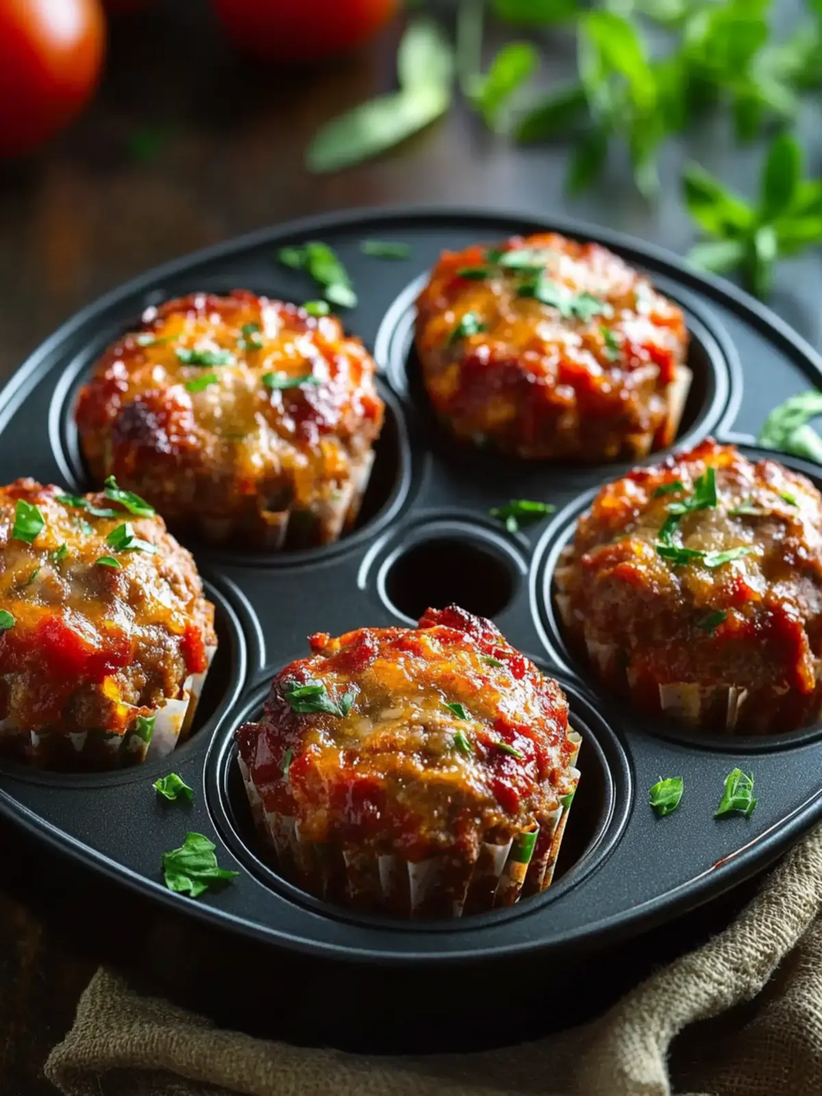 Muffin Tin Meatloaves