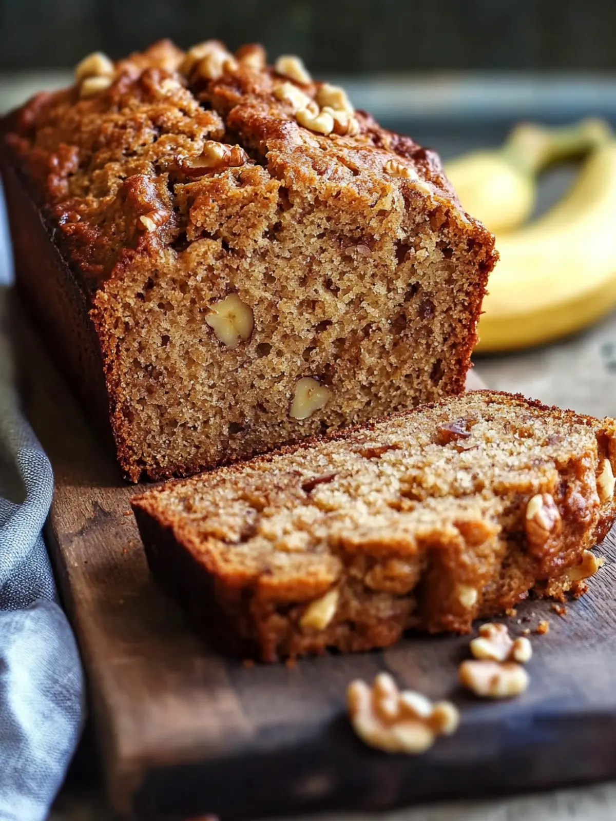 Extreme Banana Nut Bread: Moist, Nutty Bliss in Every Slice 4 Extreme Banana Nut Bread