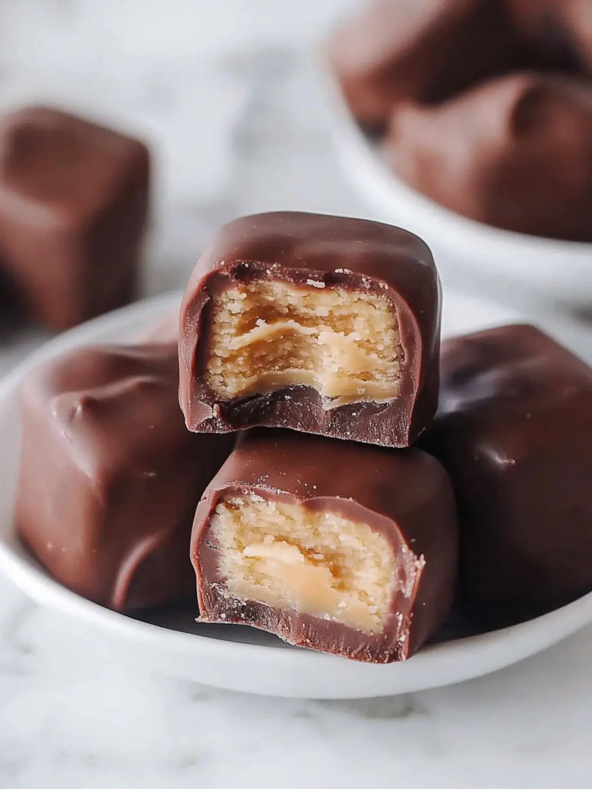 Delicious Homemade Twix Bites in Just 3 Simple Steps 2 Homemade Twix Bites