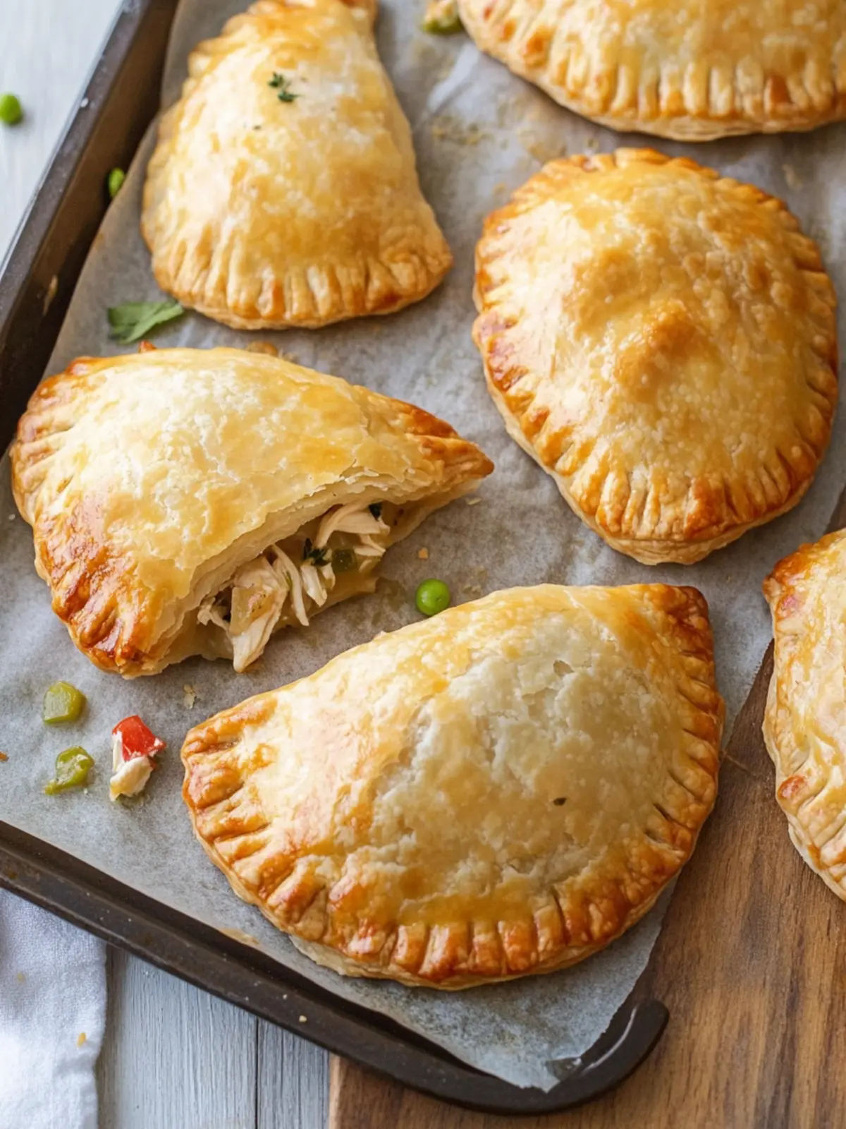 Chicken Pot Pie Hand Pies