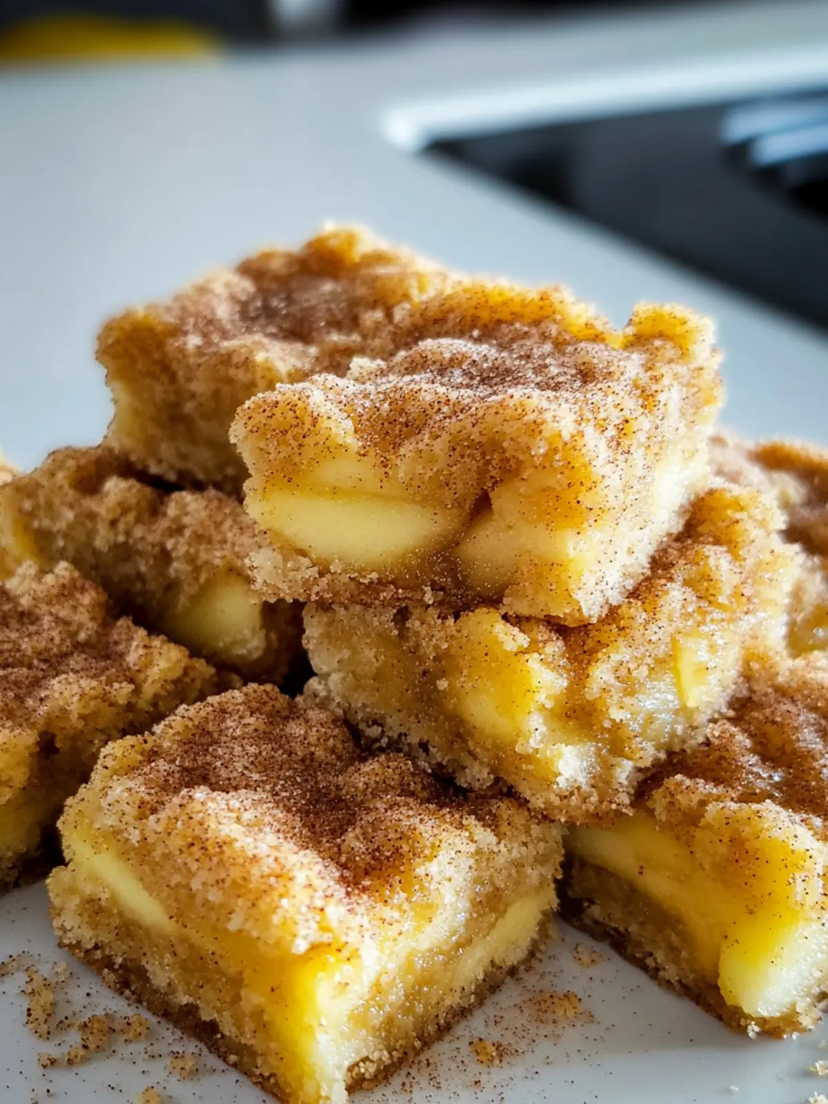 Delicious Apple Snickerdoodle Bars Your Fall Cravings Fulfilled 5 Apple Snickerdoodle Bars