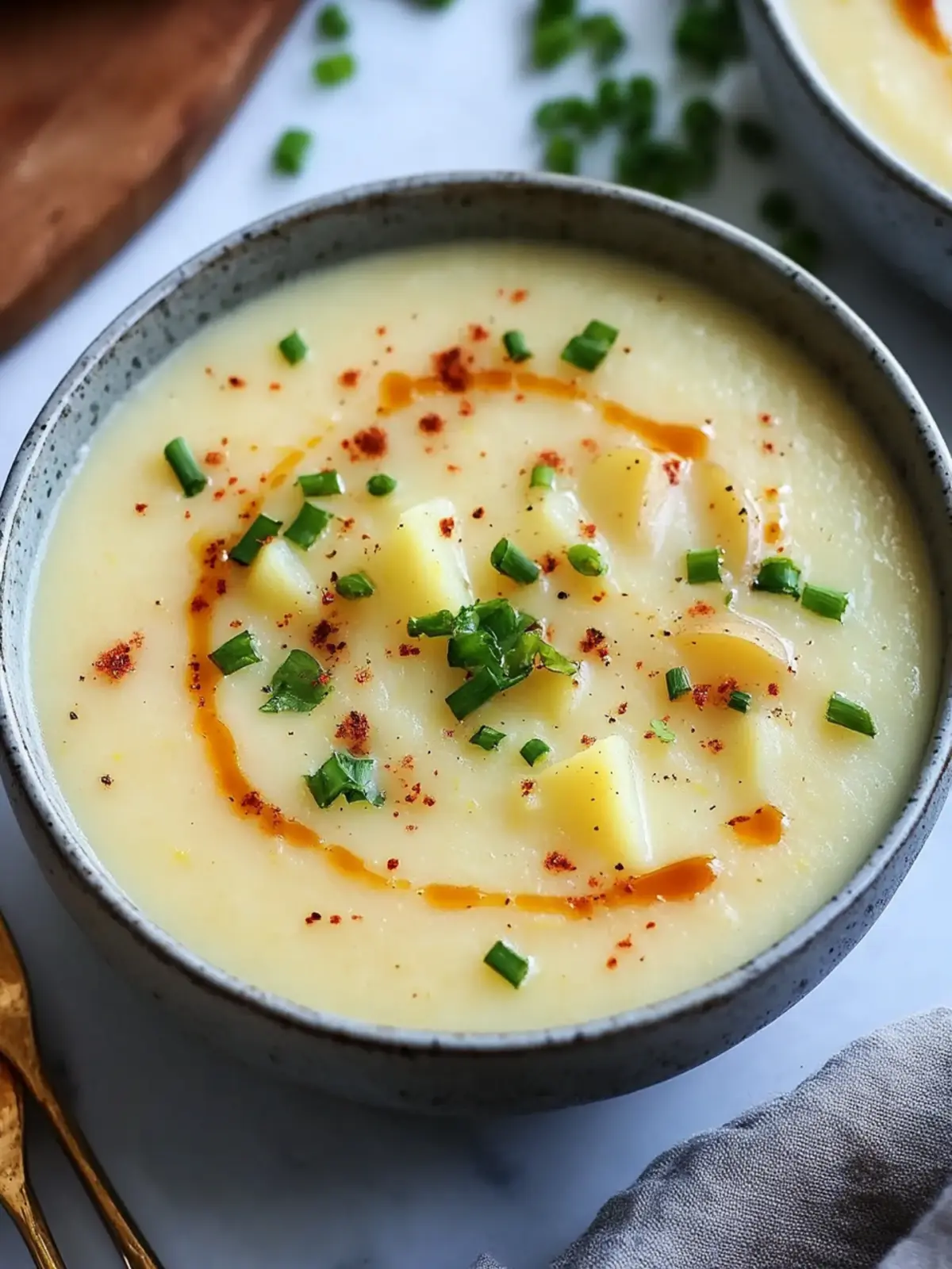 Ultimate 4 Ingredient Potato Soup for Cozy Nights 5 4 Ingredient Potato Soup