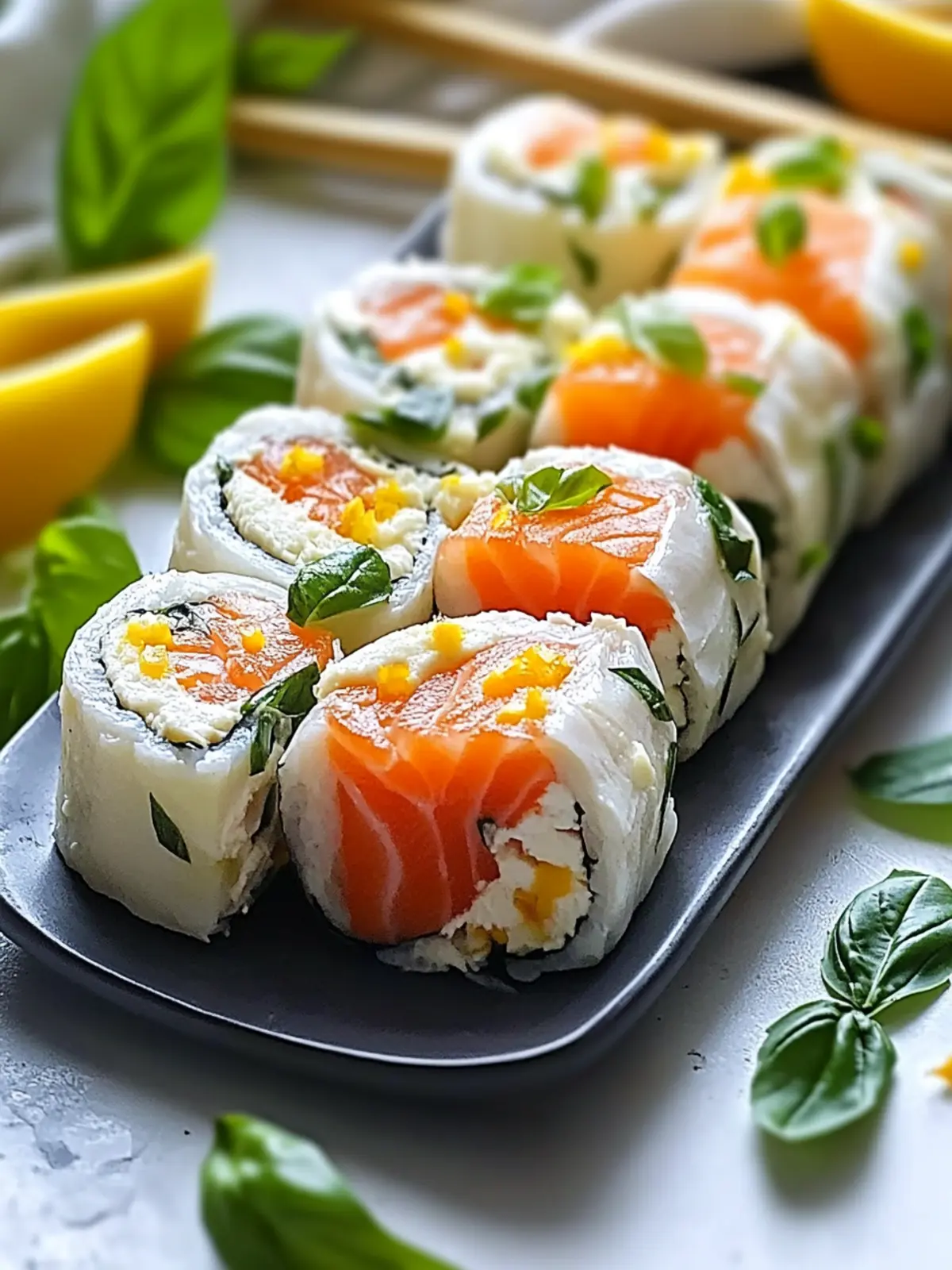 Lemon Basil Salmon Rolls: Quick Gourmet Flavor in Every Bite 5 Lemon Basil Salmon Rolls