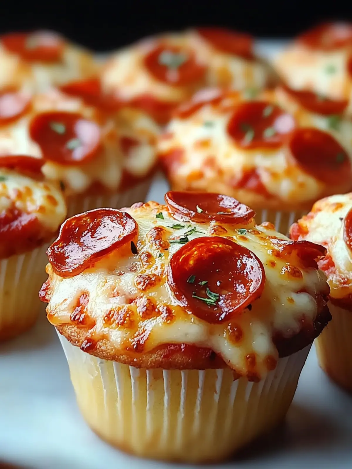 Pizza Cupcakes