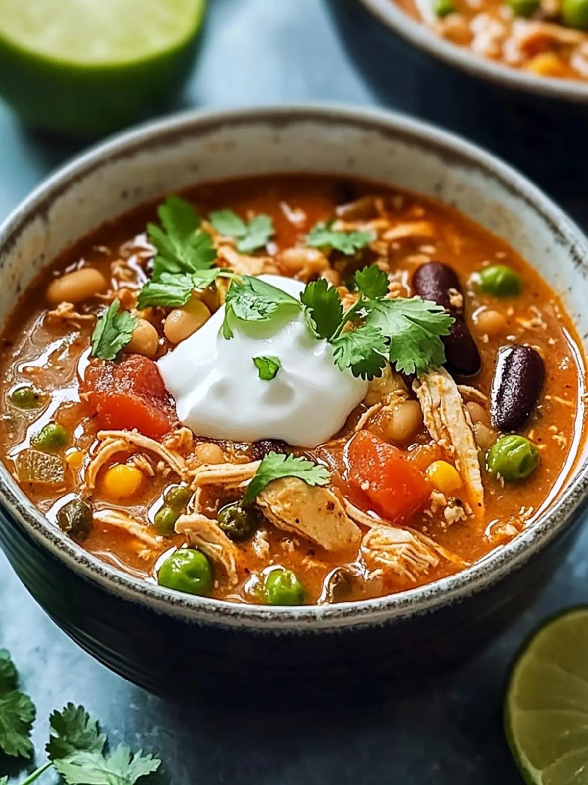 Savory Chicken Chili