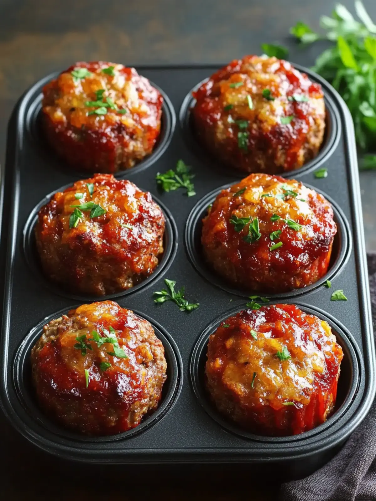 Muffin Tin Meatloaves