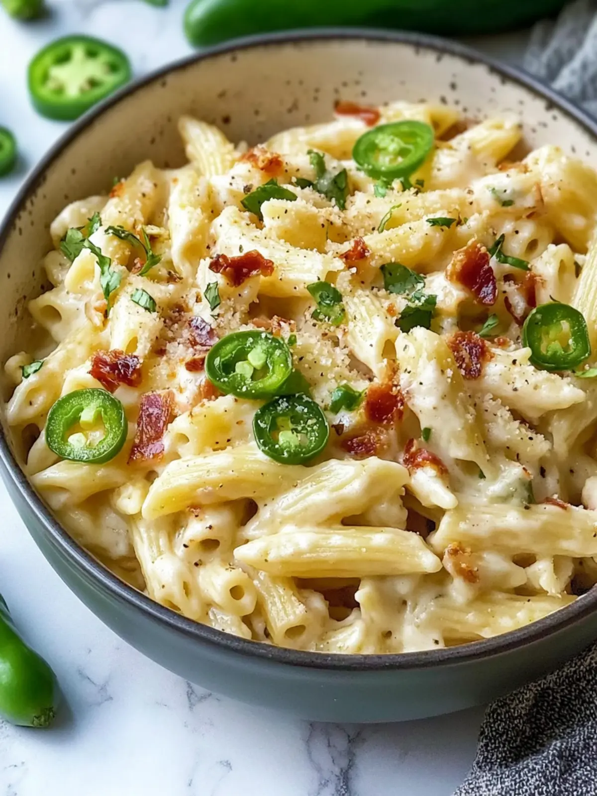 Creamy Easy Jalapeño Popper Pasta Your Family Will Love 5 Easy Jalapeño Popper Pasta