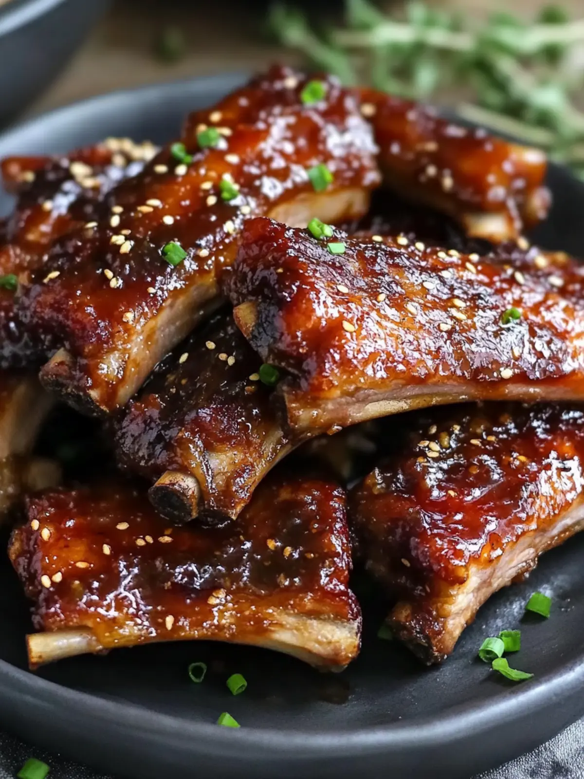 Fall-Off-The-Bone Slow Cooker Honey Garlic Pork Ribs Recipe 3 Slow Cooker Honey Garlic Pork Ribs