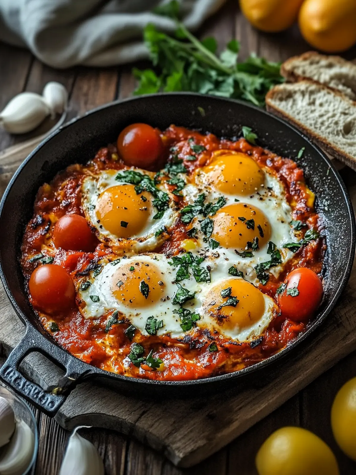 Classic Shakshuka: A Flavor-Packed One-Pan Wonder 4 Classic Shakshuka