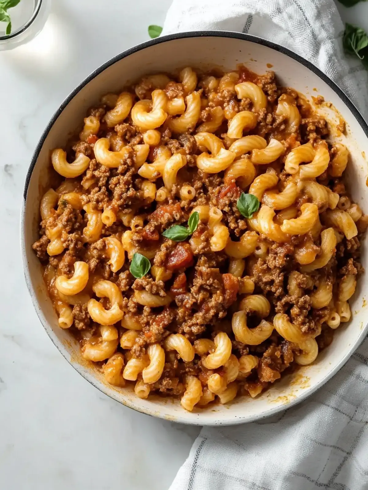 Hearty Beefaroni: Comfort Food in Just 30 Minutes 4 Hearty Beefaroni